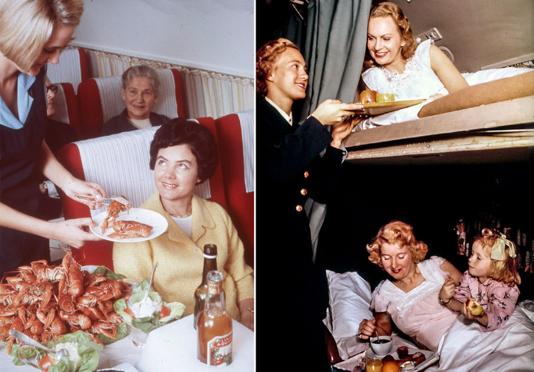 Scandinavian Airlines 70th Anniversary - Meals Between 1950s to 1980s