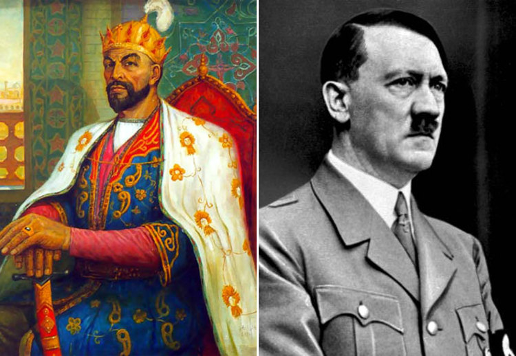 Timurlane and Adolf Hitler