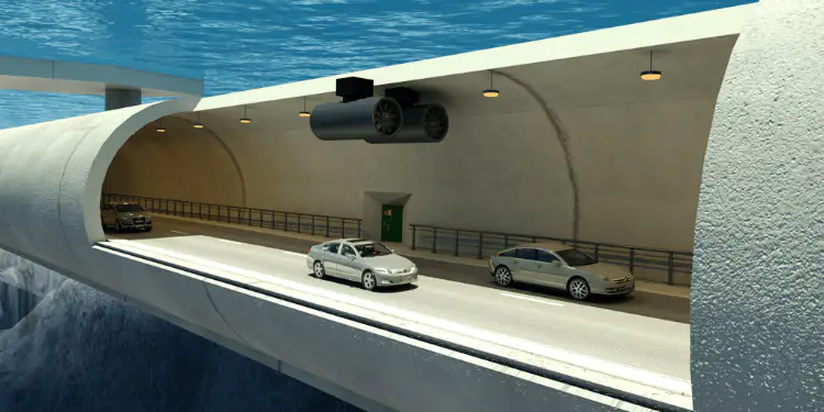 Underwater Traffic Tunnels