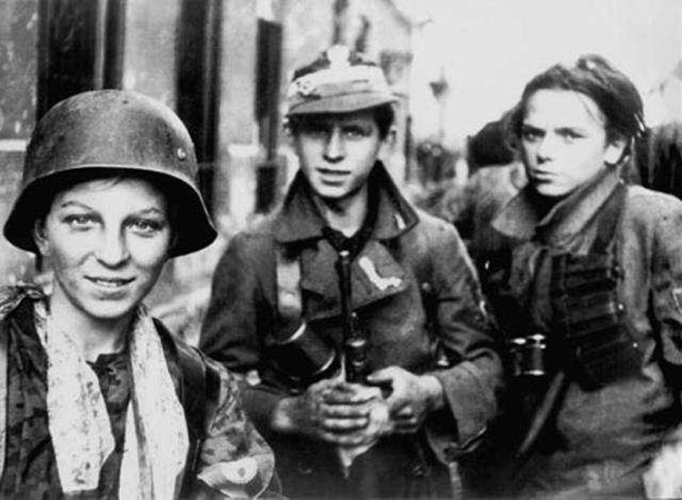 Warsaw Uprising Poland Scouts WWII