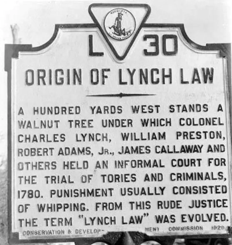 Charles Lynch and Lynching