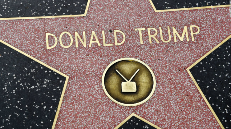 Donald Trump Hollywod Walk of Fame Star