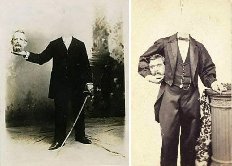 Headless Victorian Portraits
