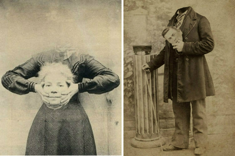 Headless Victorian Portraits