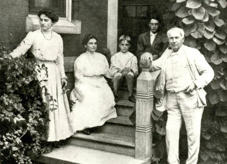 Thomas Edison and Family