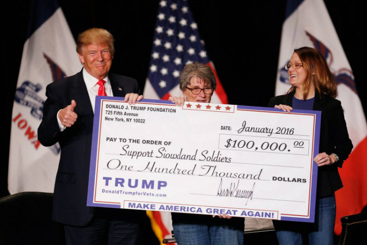 Trump and Charity