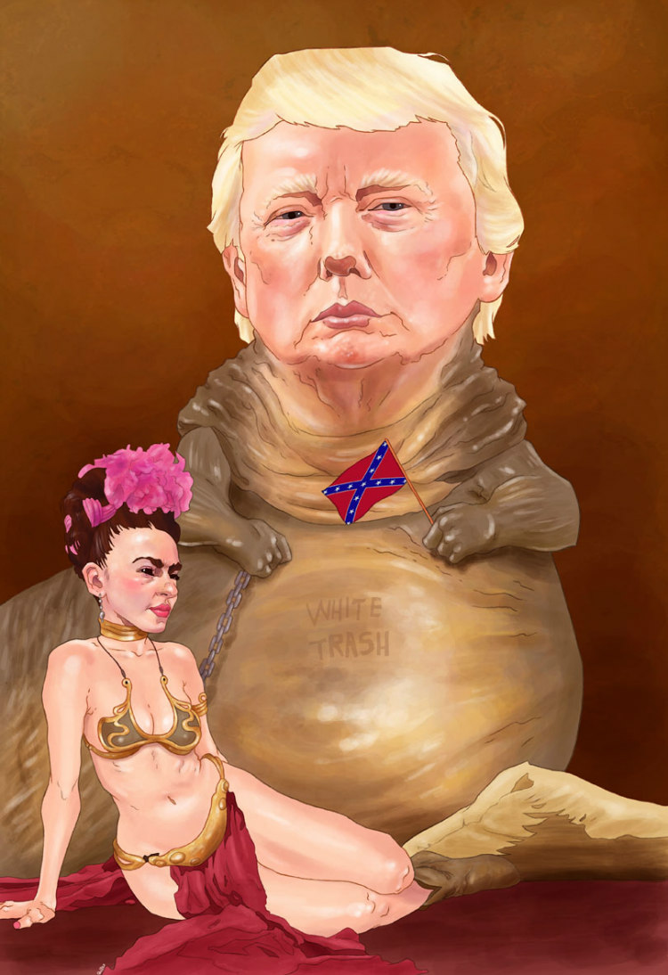 Jabba the Trump by Luis Quiles