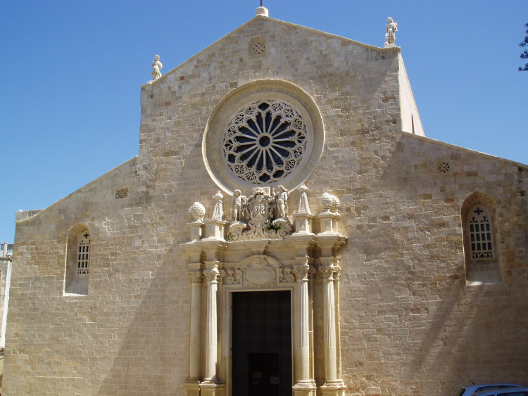 Facade of the Cathedral of Otranto