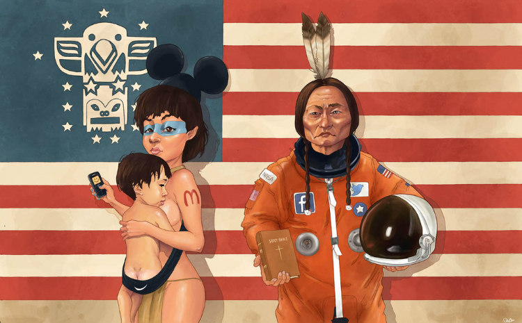 We're All Living in Amerika by Luis Quiles