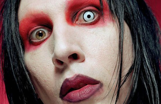 Marilyn Manson's contact lenses