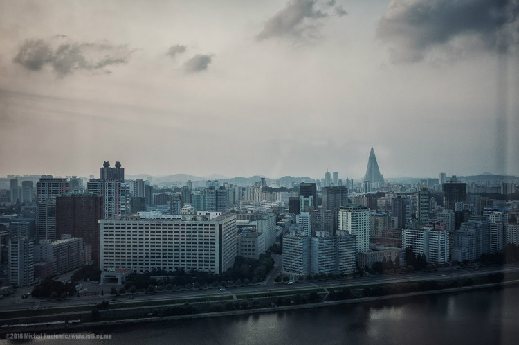 View of Pyongyang