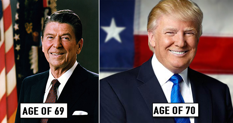 Trump is the oldest president elected