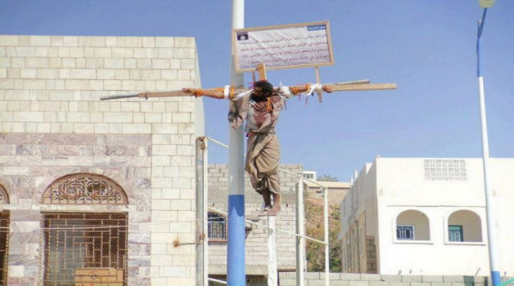 Crucifixion in Saudi Arabia