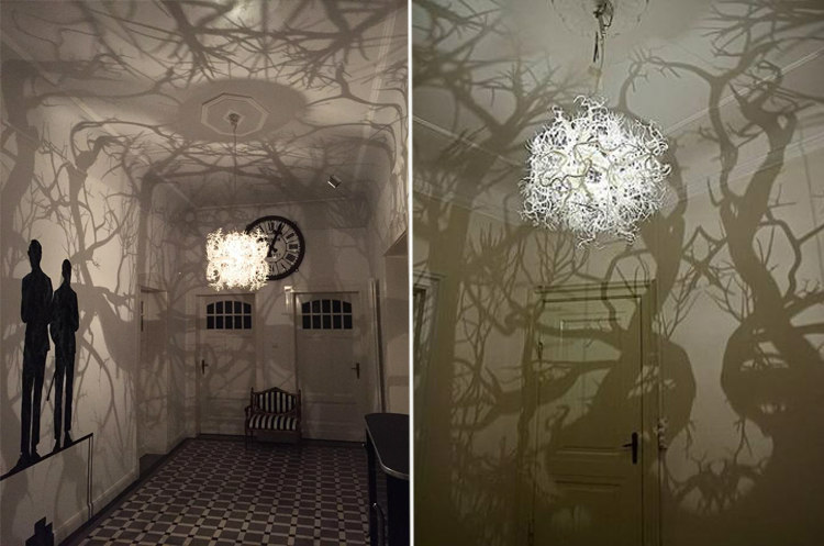 "Forms of Nature" Chandelier