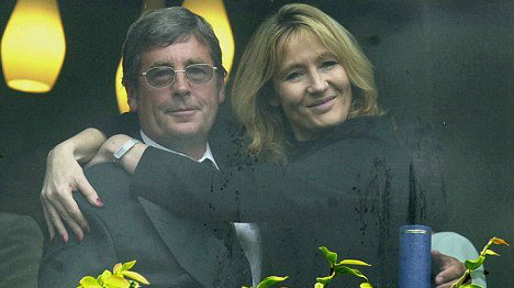 JK Rowling and Father