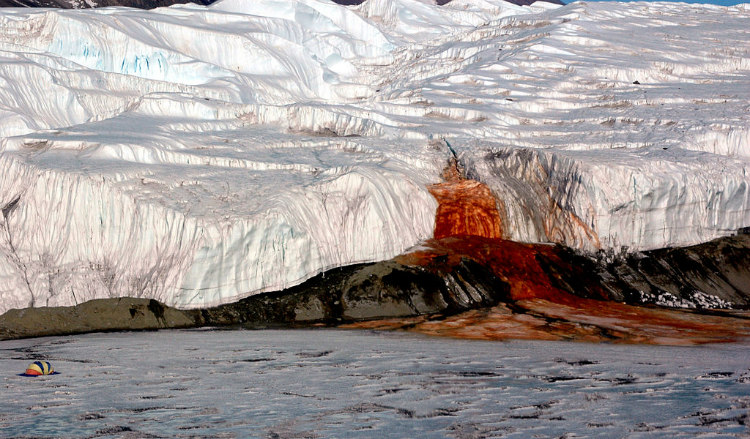 Blood Falls of Taylor Glacier
