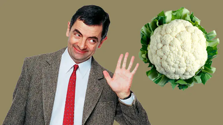 Mr. Bean and Mr. Cauliflower