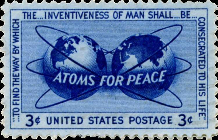 Atoms for Peace Stamp