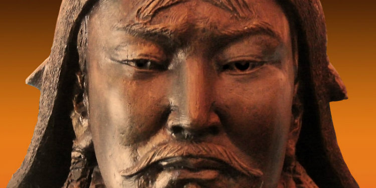 Genghis Khan portrait 