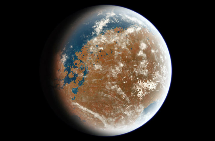 Oxygen-Rich Mars