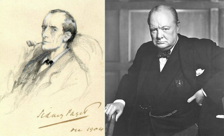Sherlock Holmes and Winston Churchill