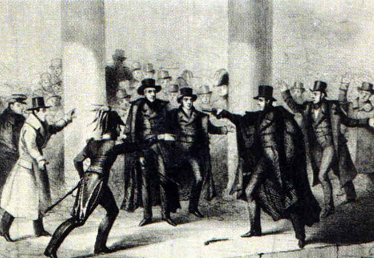 Richard Lawrence's Assassination Attempt of President Andrew Jackson