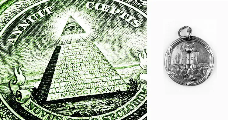 Eye of Providence and Illuminati seal