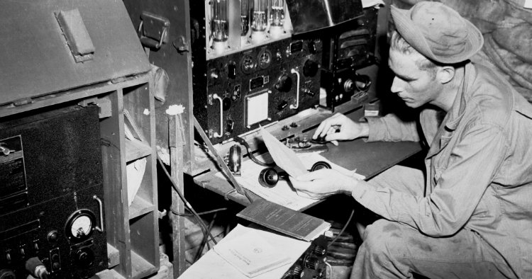 WWII radio operator