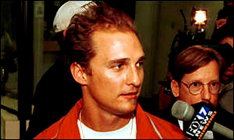 Matthew McConaughey's Arrest