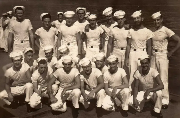 Sailors in Earlier Version of T-Shirts