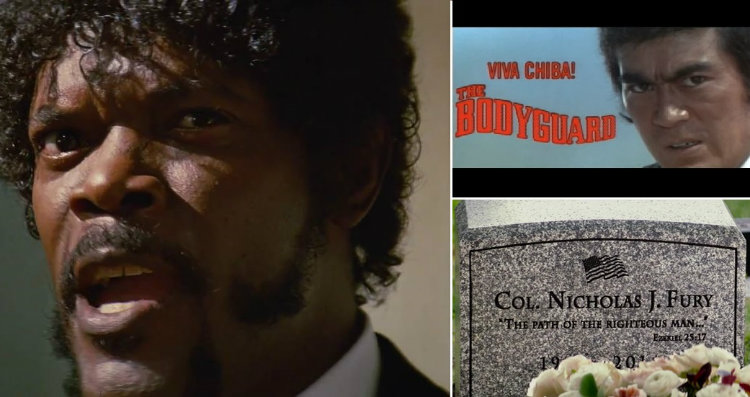 Samuel L. Jackson and Bodyguard and Fury grave