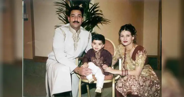 Amarjit Chohan, his wife Nancy and their son Devinder