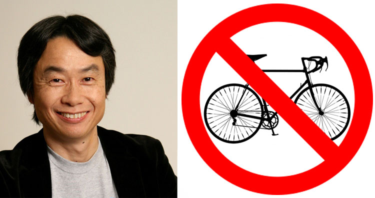 miyamoto and mountain-bicycle-silhouette