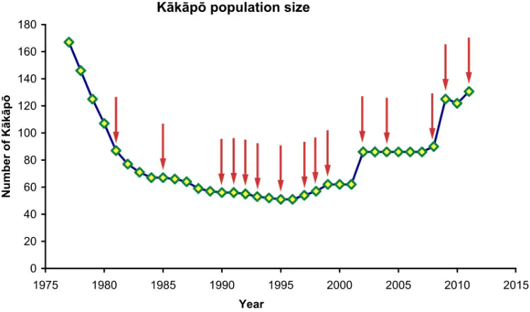 Kakapo Population Size