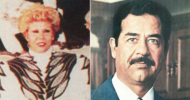 Sajida Talfah and Saddam Hossein