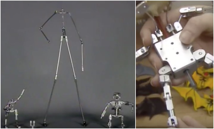 Armatures used in The Nightmare Before Christmas