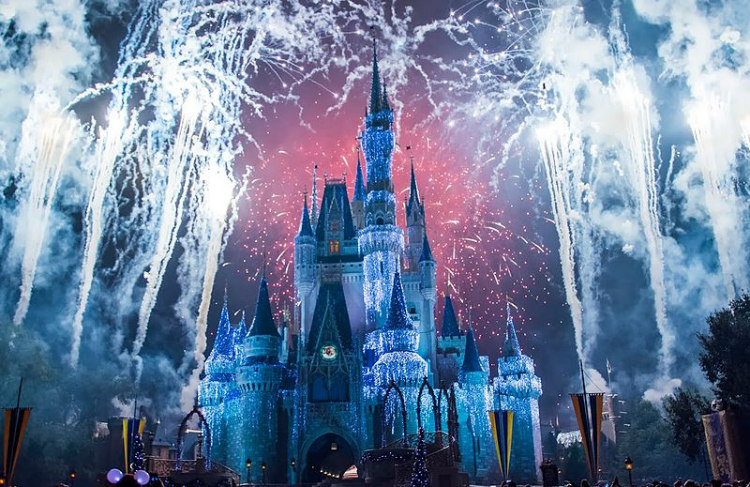 Cinderella Castle Fireworks