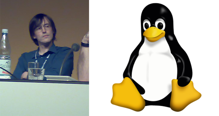 Larry ewing, Tux the penguin