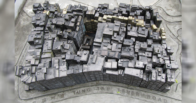 Kowloon Walled City Statue