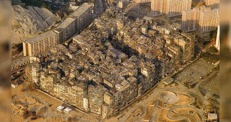 Kowloon Walled City in 1989