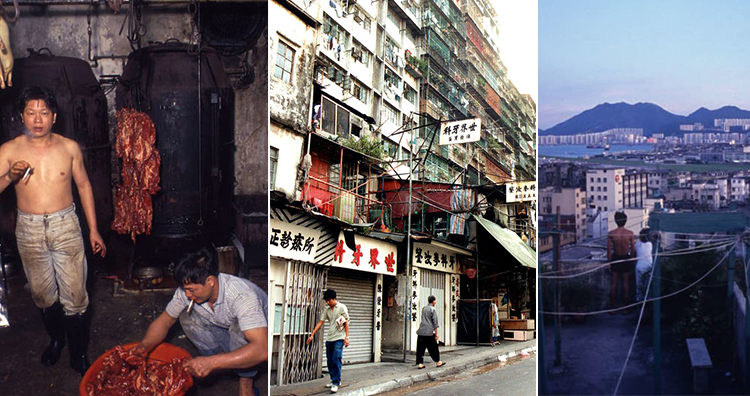 People in Kowloon Walled City 