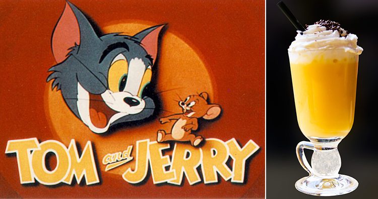 Tom and Jerry Poster, Christmas Time Mixed Drink