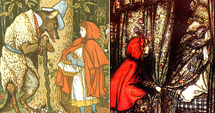 Little Red Riding Hood illustrations