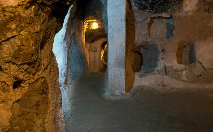 Chamber in Derinkuyu Underground City
