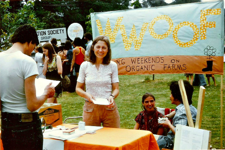 Sue Coppard, Early Days of WWOOF