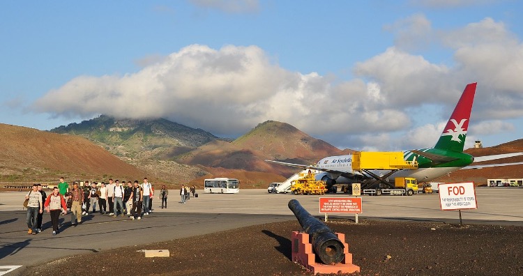Wideawake Airfield on Ascension Island