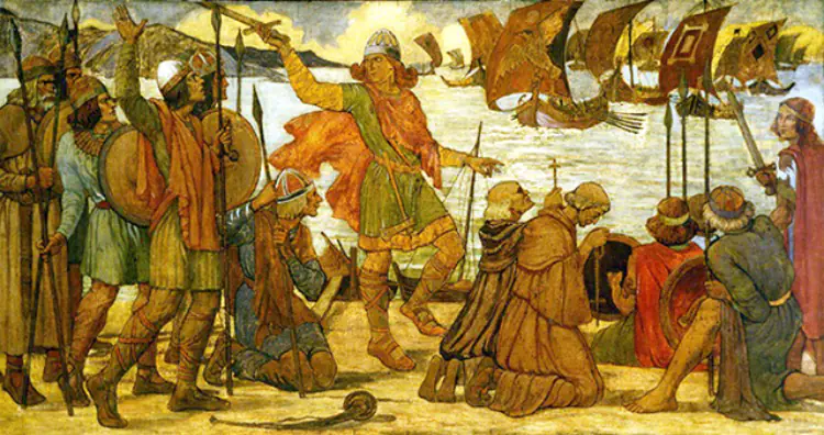 Vikings did not wear horned helmets