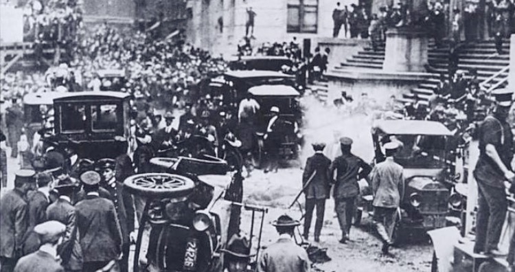 Bomb in Wall Street, 1920