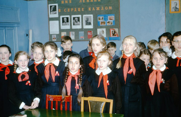 Soviet Students in 1964, Moscow