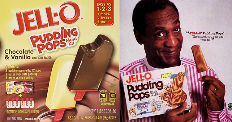 Jello pudding pops